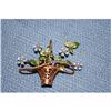Image 1 : 14K Yellow Gold Estate Pin/Brooch- Basket with #889508