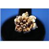 Image 1 : Large Whimsical Estate Flower Ring #889554