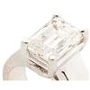 Image 1 : 0.5 carats diamond ring emerald cut jewelry #889591