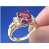 Image 1 : Ruby and diamond ring #889603