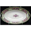 Image 1 : Nippon 8-1/2" Oblong Dish - Floral/Moriage #898024