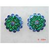 Art Deco Rhinestone Earrings Weiss, Trifari, #898334