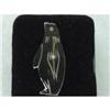 Image 1 :  Art Deco Lucite Penguin brooch or pin. Just #898461