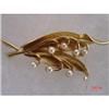 Image 1 : BOUCHER Brooch   LILY OF THE VALLEY MODELE #898484