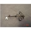 Estate Taxco Mexican  Sterling HAR Key Brooch #899004