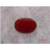 Art Deco Germany Sterling CARNELIAN Brooch Pin #899045