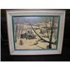 Image 1 : Winter Cottage Framed Print--Paul Sample--Ready #899470