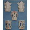 Image 1 : 5 ANTIQUE STAFFORDSHIRE MATCH HOLDERS #899481