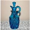 Image 1 :  Moon & Stars Blue  Glass Cruet MINT #899794