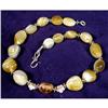 Agate Gemstone Sterling Choker~146 GRAMS #899955