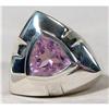 Image 1 : One of a Kind ~Faceted Designer Amethyst Ring #900126