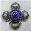 Mandala Prayer Box Filigree Pendant ~31.2 Gra #900175