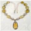 114 GRAMS of Magical Gemstone Sterling Choker #900193
