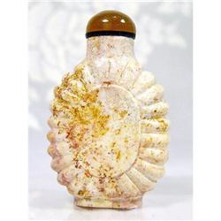 Indonesian Fossilized CORAL Gemstone Snuff #900216