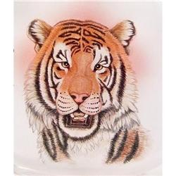 ZODIAC Sign of theTIGER Inside Painted Crystal #900218