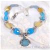 Rainbow of Chalcedony Gemstone Choker ~ 118 #900299