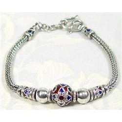 Masterful Craftsmanship ENAMEL Sterling #900409