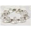 Fully Faceted Healing CRYSTAL  Bracelet #900439
