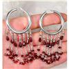 Image 1 : Simply AWESOME Designer GARNET Sterling #900520