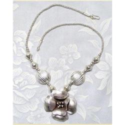 Hilltribe Silver Necklace~At its Finest~41.2g  #900567