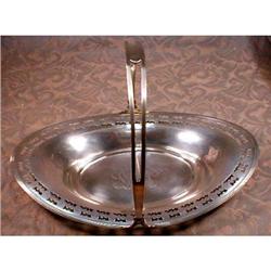  MERIDEN Sterling Basket  ANTIQUE B B & B #900606