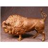 BUFFALO Figurine Statuette ANTIQUE Bison #900702