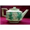 Image 1 : MAJOLICA Teapot Basketweave Pattern ANTIQUE #900723