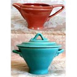 HARLEQUIN Fiesta Creamer & Sugar Bowl VINTAGE #900895