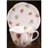 Image 1 : SHELLEY Rose Pansy Forget-Me-Not Cup Saucer #900983