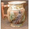 Image 1 : MAJOLICA Falcon Pitcher Hawk Eagle Jug ANTIQUE #901008