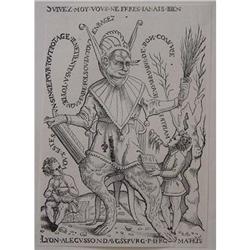  Print after 16th C. "Satyr against Teachers" #901356