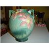 Image 1 : ROSEVILLE CLEMATIS HANDLED VASE #901425