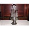 Image 1 : Victorian  Silverplate Cruet Set #901722