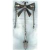 Image 1 : Butterfly shaped Chatelaine. Circa 1920 #901869