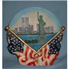 Image 1 : Collector's Plate World Trade Center & Statue #901987