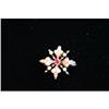 Image 1 :  14K Seed Pearl-Pink Spinel Pin/Pendant #902021