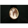 Image 1 : Rare Rececca at the Well Cameo Ring #902025