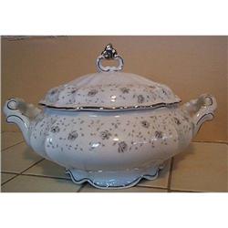 BAVARIAN LARGE COVERED VEGETABLE DISH-HERTEL #902188