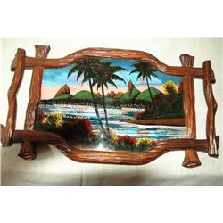 Butterflywings Silhouette Picture Tray souvenir #902200