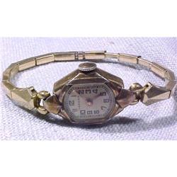 Deco Ladies Harmon Swiss Watch 17 jewels 10k #902212