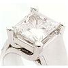 Image 1 : 1.51 carat PRINCESS CUT solitaire diamond ring #902509