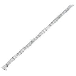 1.52 ct DIAMOND TENNIS BRACELET gold jewelry #902588