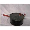 Image 1 : Graniteware Popcorn Popper Red Handle #902729