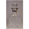 Image 1 : English Hallmarked Silver Rim Perfume Bottle #902841