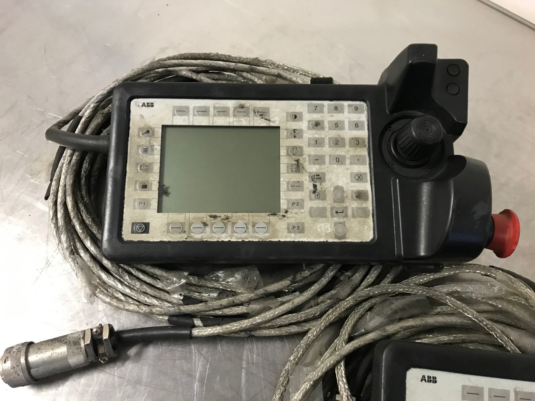 ABB 3hne00313-1 teach pendant repaired for a valued customer. Contact ABB 3hne00313-1 teach pendant repaired for a valued customer. Contact