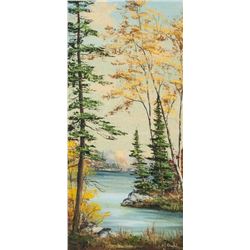 Olive J Coghlin Canadian XX Oil on Canvas Signed