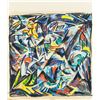 Image 1 : Russian Avant Garde Abstract Signed A.K. Gouache