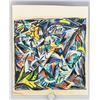 Image 2 : Russian Avant Garde Abstract Signed A.K. Gouache