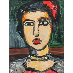 Georges Rouault French Fauvist Oil on Canvas