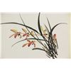 Image 3 : Chang Yaming Chinese Watercolor Orchid Framed